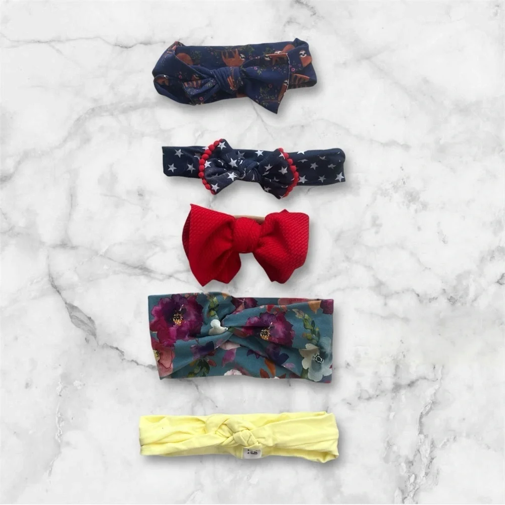 Kids Headband & Bow Bundle - 24 Pieces